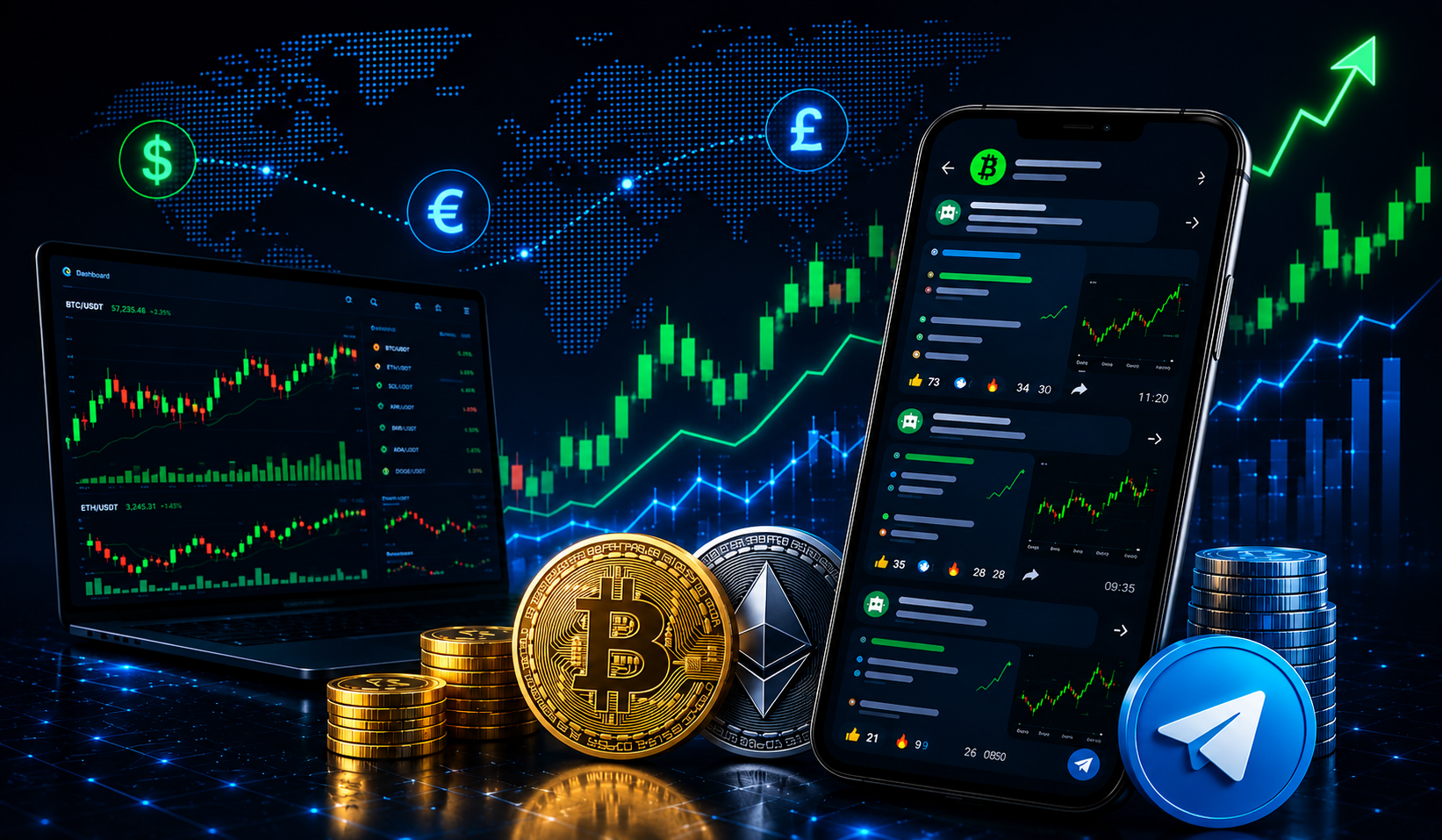 What Is a Forex & Crypto Trading Telegram Channel?